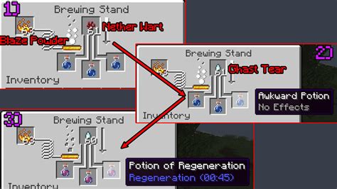 How to Make a Regeneration Potion in Minecraft | TheGlobalGaming