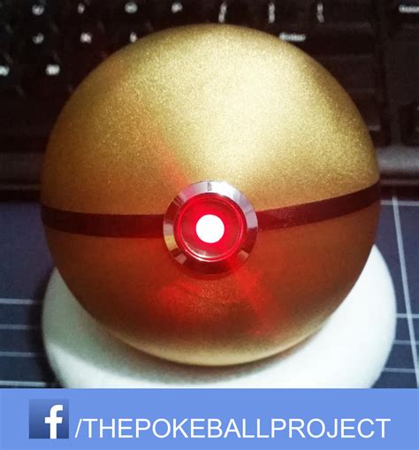 GOLD Pokemon Pokeball (GS Ball) Replica GIVEAWAY by bakaneko-kun on ...