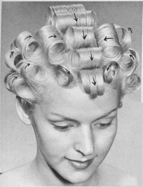 Short Vintage Hairstyles, Vintage Short Hair, Vintage Curls, 50s ...