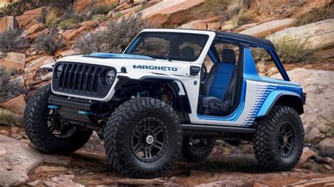 Jeep's New Electric Wrangler Concept is Twice as Powerful as Before