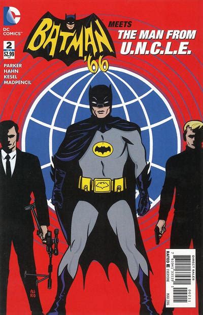 The Crossover Universe: Crossover Covers: Batman '66 Meets the Man from ...