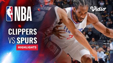 La Clippers vs San Antonio Spurs - Highlights | NBA Regular Season 2023 ...