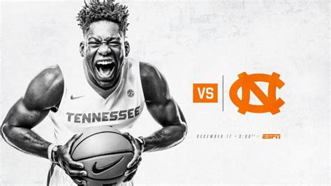 #20 Tennessee Vols plays #7 North Carolina at Thompson-Boling Arena ...