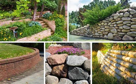 Sloped Yard Retaining Wall Ideas - List in Progress