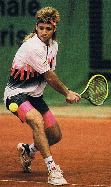 10 Great Photos Of Andre Agassi Wearing Nike Air Tech Challenge - Page ...