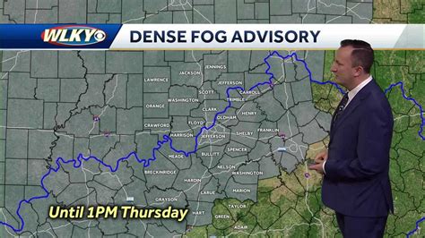 Dense fog develops tonight