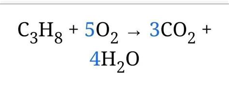 AYUDA balancear por tanteo la siguiente ecuación; C3H8 + O2 → CO2 + H2O - Brainly.lat