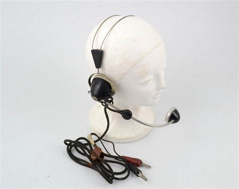 Vintage Telephone Operator's Switchboard Headset