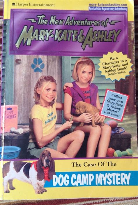 New Adventures Of Mary-Kate & Ashley Dog Camp Mystery Paperback Book