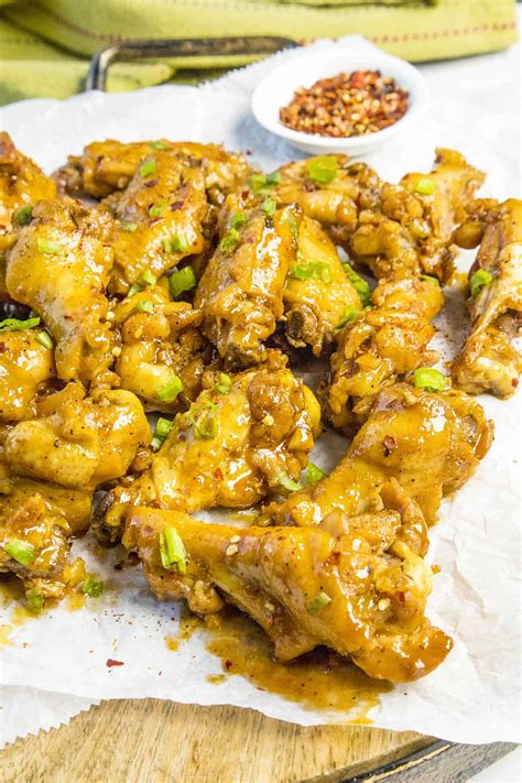 Sticky Chicken Wings - Chili Pepper Madness