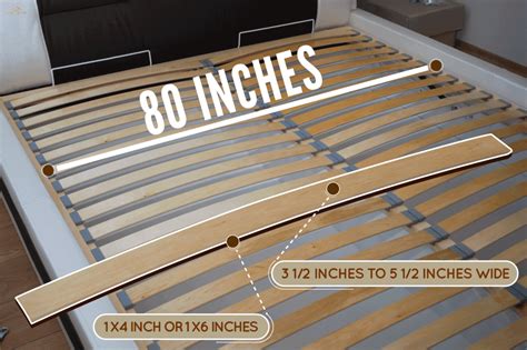 How Wide Should Bed Slats Be? How Many Do You Need?