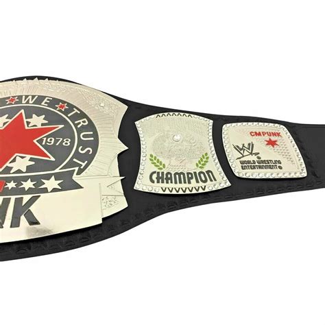 WWE CM PUNK WRESTLING CHAMPIONSHIP BELT - WC BELTS