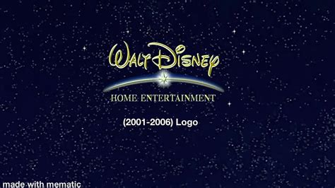 Walt Disney Home Entertainment (2001-2006) Logo (Filmed Version) - YouTube