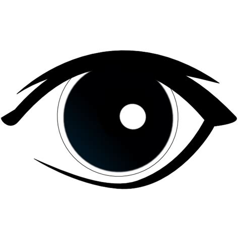 10 Eye Outline Vector Images - Eye Outline Clip Art, Big Eyes Clip Art and Eye Outline ...