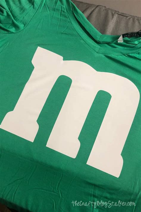 How to Make a Green M&M Halloween Costume - The Crafty Blog Stalker