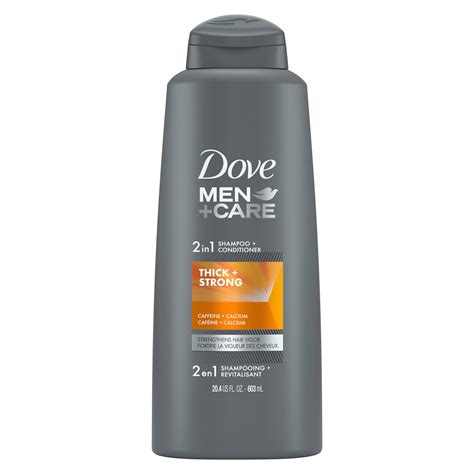 Dove Men+Care Thick and Strong 2 in 1 Shampoo and Conditioner - Shop Shampoo & Conditioner at H-E-B