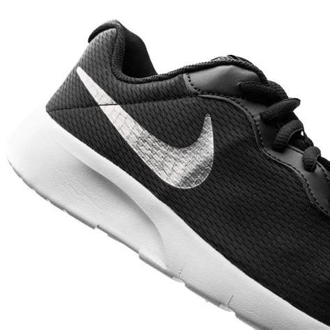 Nike Tanjun - Black/Metallic Silver/White Kids | www.unisportstore.com