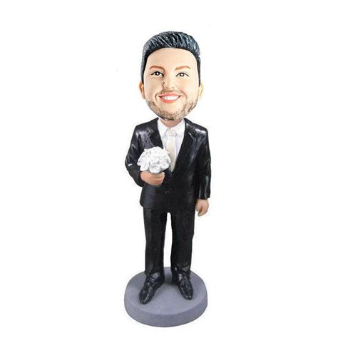 Groomsmen Bobbleheads -- Unique Wedding Gifts For Friends – Figure Bobblehead