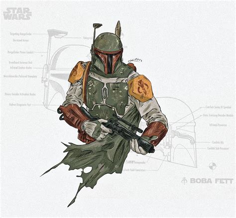 Boba Fett Art by Me : r/StarWars