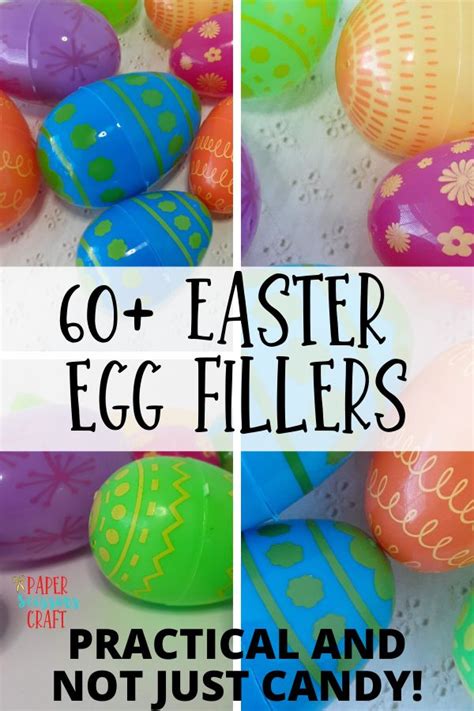 Over 60 Easter Egg Stuffers and Filler Ideas that are Not Just Candy ...