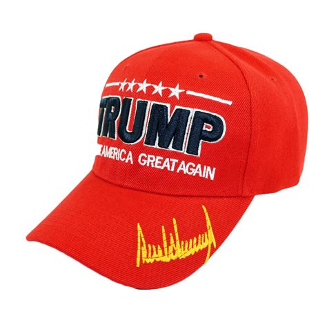 Bingoo Trump Make America Great Again Embrodiery Hat President Campaign ...