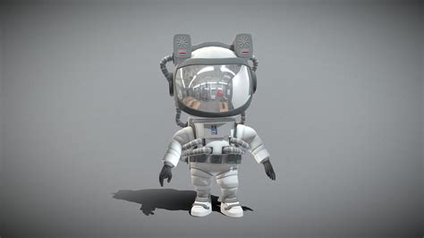 Astronaut - Buy Royalty Free 3D model by Zhang Shangbin ...