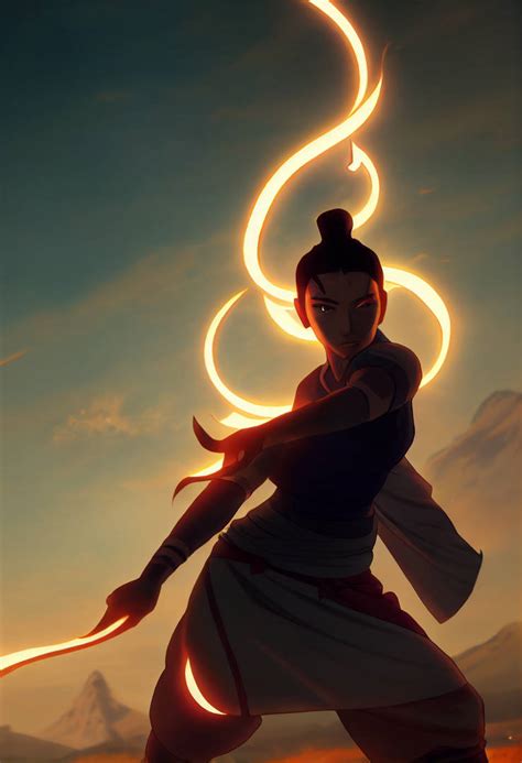 Firebending - Avatar Sketch Fanart by DigitalShambler on DeviantArt