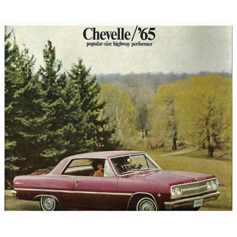 Chevelle Literature, Color Sales Brochure, 1965 | Chevelle Depot