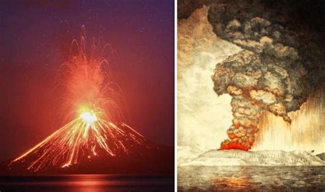 Indonesia tsunami: How does Krakatoa eruption compare to 1883? | Science | News | Express.co.uk