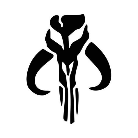 Mandalorian Symbol Coloring Page