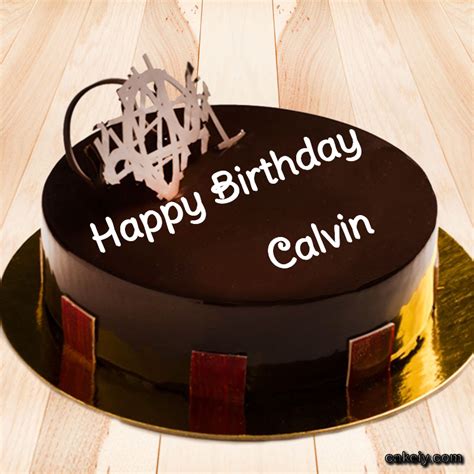 🎂 Happy Birthday Calvin Cakes 🍰 Instant Free Download