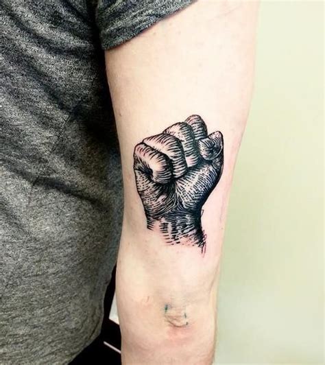 40 Awesome Power Fist Tattoo Designs – Body Art Guru