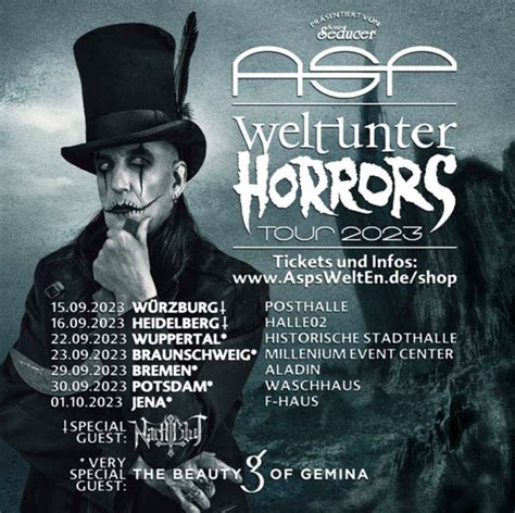 ASP – Weltunter/Horrors Tour 2023!