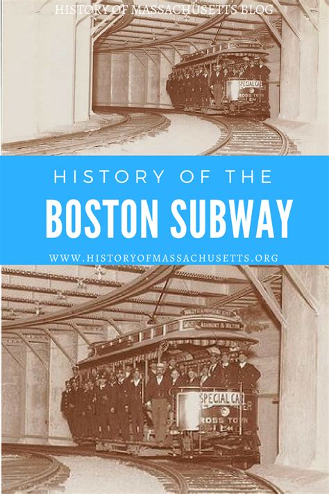 History of the Boston Subway: The First Subway in America - History of Massachusetts Blog