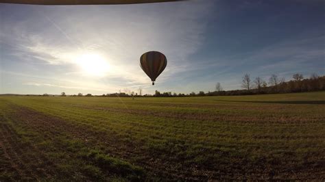 Drop line landing (Hot air balloon crewing techniques) - YouTube