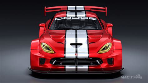 ArtStation - Dodge Viper ACR 2016 custom racing wide body kit