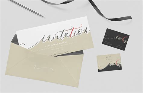 Free Invitation Mockup PSD — Free Mockup World