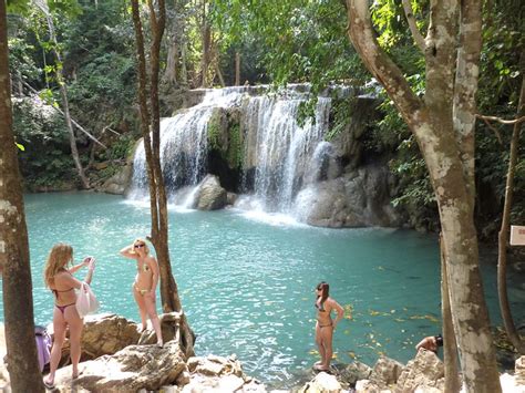 Erawan Falls - a photo on Flickriver