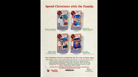 Family Home Entertainment Christmas Classics Series Vhs