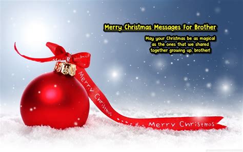 45 Merry Christmas messages for brother - Merry Christmas images - dream phrases (2023)