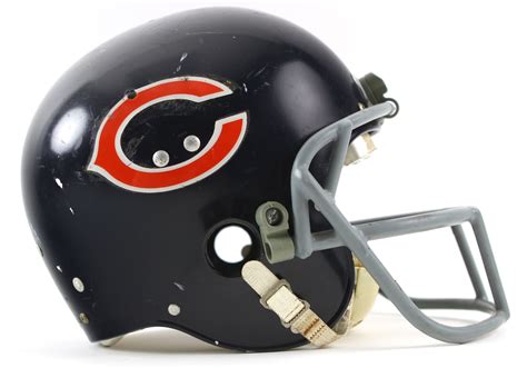 Lot Detail - 1970's Chicago Bears Game Worn Helmet (MEARS LOA)