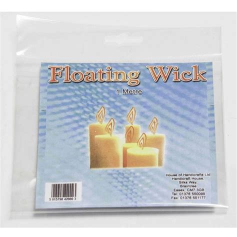 Candle Wicks - Sizes & Types Listed - Craft & Hobbies from Crafty Arts UK