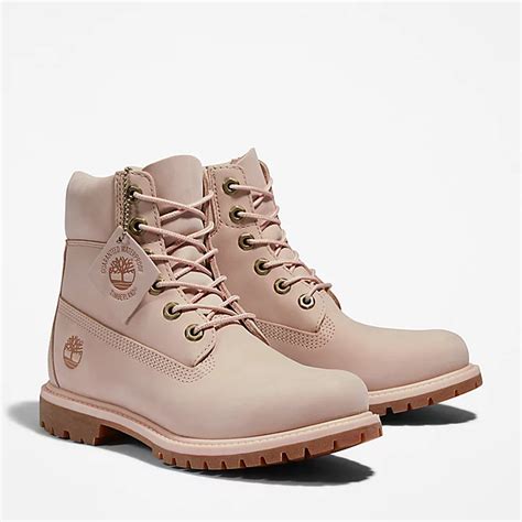 Timberland® Premium 6 Inch Waterproof Boot for Women in Light Pink ...