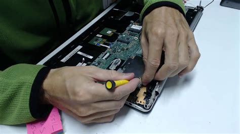 asus v551L Laptop dc power jack repair fix problems broken dc socket input port - YouTube