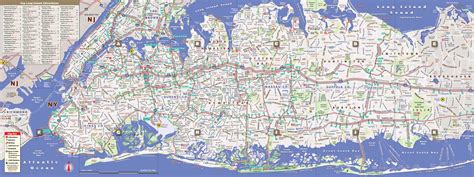 Long Island Map by VanDam | Long Island StreetSmart Map | City Street ...