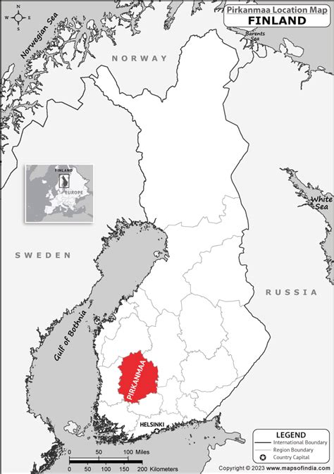 Pirkanmaa, Google Map, Finland | Google Map of Pirkanmaa Satellite View