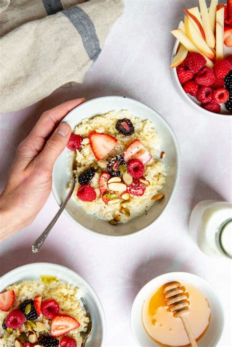 Healthy Millet Breakfast Porridge (Gluten Free) | From Scratch Fast