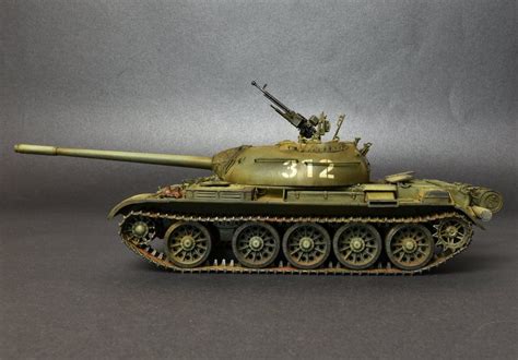 MiniArt T54-A Russian MBT Plastic Kit With Interior 1/35 37009