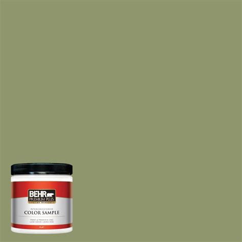 BEHR Premium Plus 8 oz. #410F-5 Boston Fern Interior/Exterior Paint Sample-410F-5PP - The Home Depot