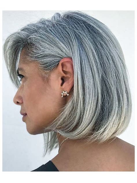 The 3 Edgy Hair Trends Set To Be Everywhere In 2019 | Long gray hair, Grey hair color, Hair styles